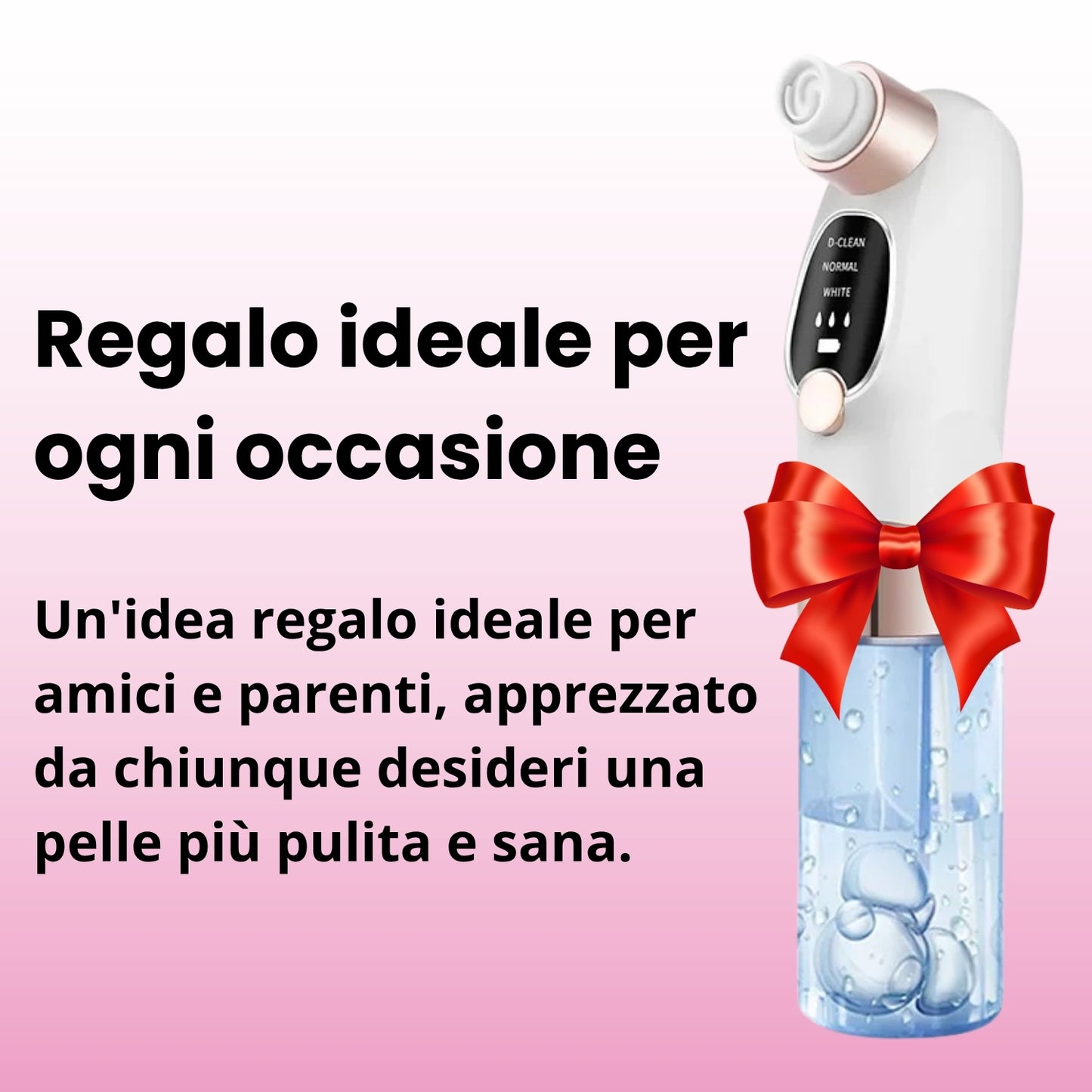 Aspiratore Punti Neri con Tecnologia ad Acqua